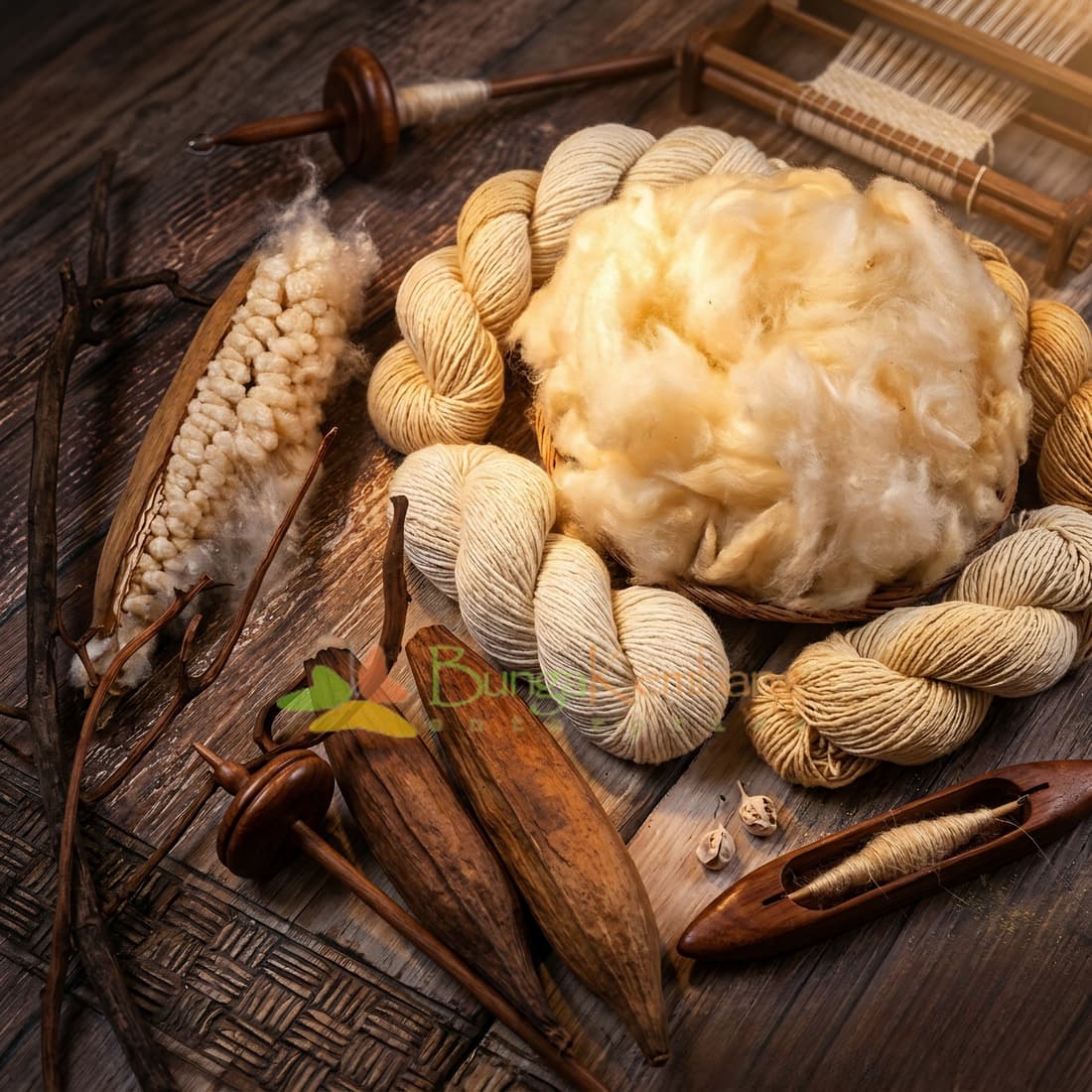 Premium Kapok Fiber